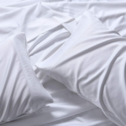 ABRIPEDIC Bamboo Sheets, 600 Thread Count, Silky Soft Sheets 100% Viscose from Bamboo Sheet Set, King, Taupe