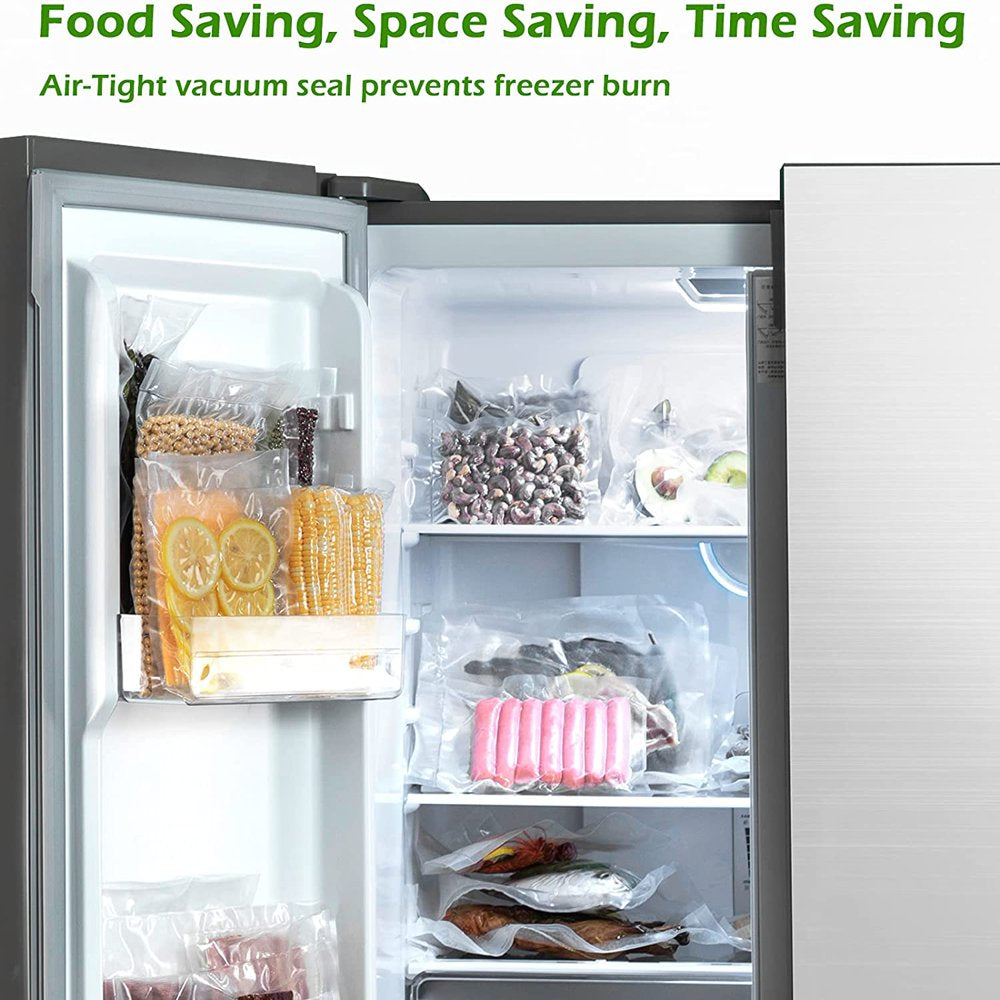 Vacuum Sealer Machine, Dry/Moist Automatic Food Sealer, Compact Air Sealer Machine, White